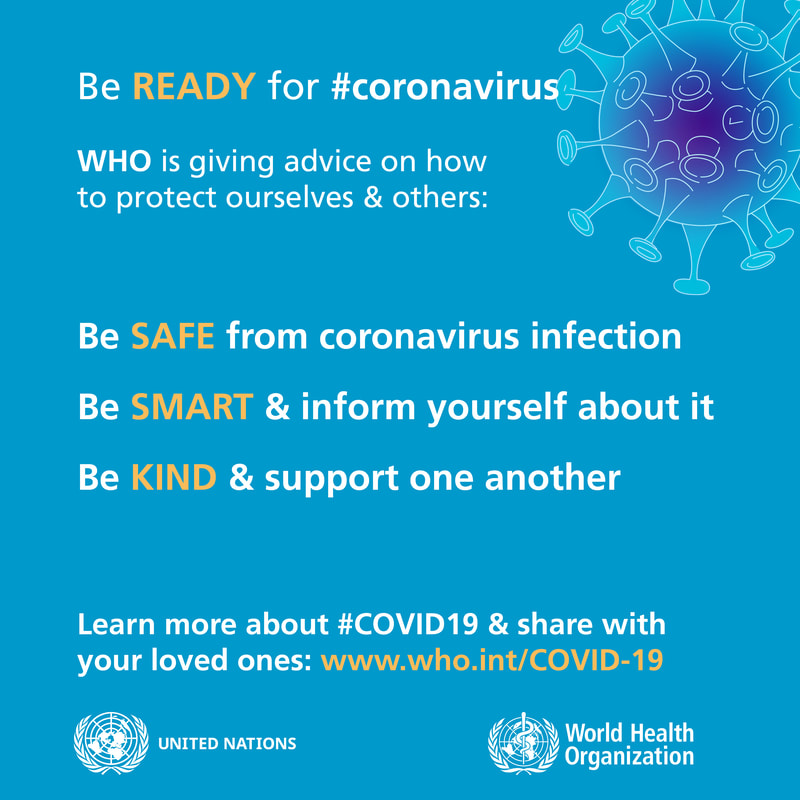 WHO is giving advice on how to protect ourselves and others from the Coronavirus